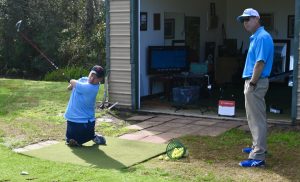 John Robinson and Kirk Jones Adaptive Golf